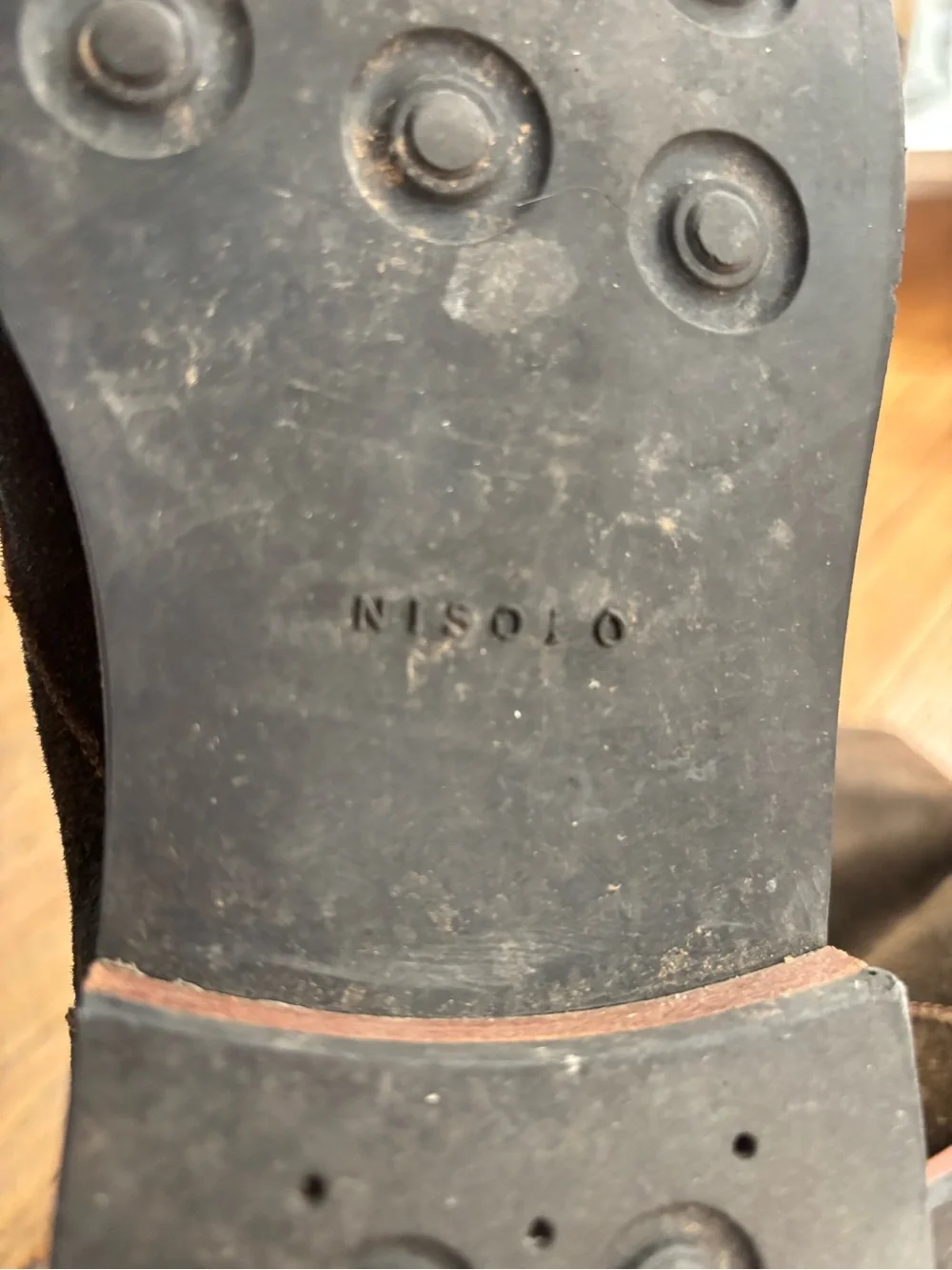 Nisolo Dark Brown Suede Chukka Boots